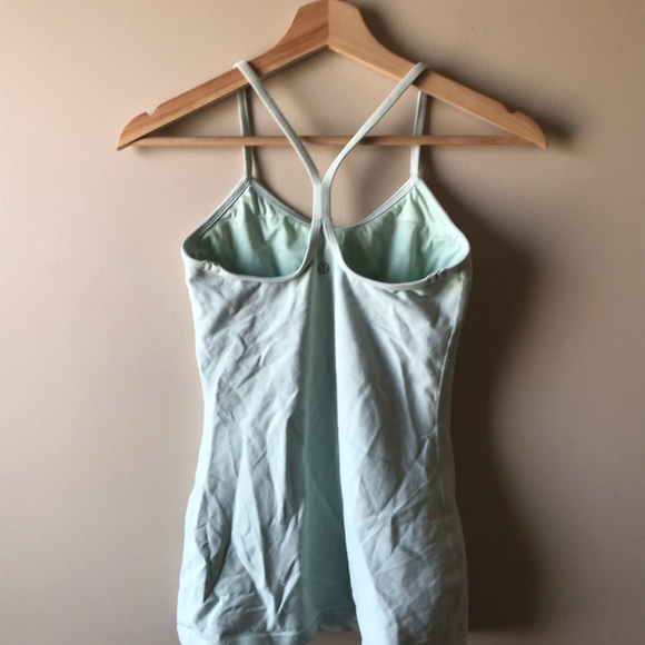 Lululemon Power Y mint-green tank - Picture 2 of 3